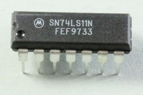 Renesas Ic - Sn74ls11n Ic And-gatter, Dip-14