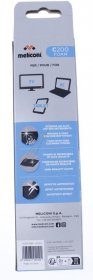 Meliconi Screen Cleaner - Antistatic Cleaning Foam 200 Ml + Microfibre Cloth - 621013