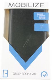 Mobilize Leather Bag Gsm - Mobilize Classic Gelly Wallet Book Case Suitable For Htc U11+ Black