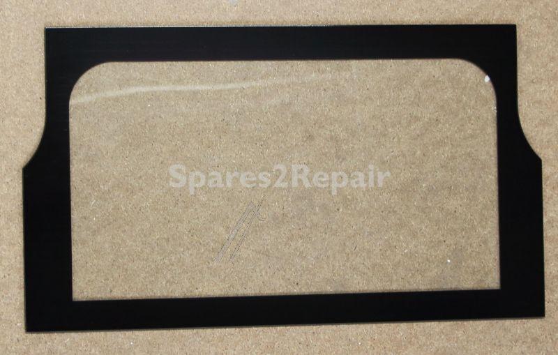 Oven inner Door Glass - C00296138 488000296138 Top Door Inner Glass [Whirlpool Indesit]