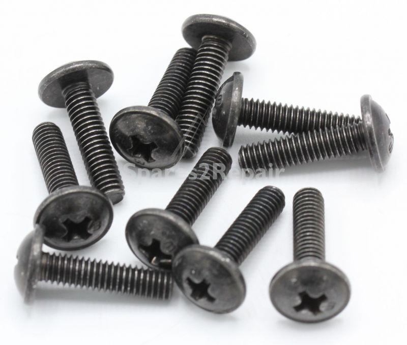 Vestel Assorted Screws - 23406438 Screw Pack - Det std_65_rysb M4*16_8pcs_blk_(e50