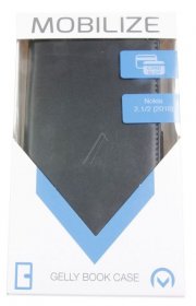 Mobilize Leather Bag Gsm - Classic Gelly Wallet Book Case Suitable For Nokia 2.1-2 (2018) Black
