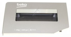 Handle - Detergent Drawer Front Cover Assembly [Arcelik]