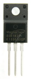 Vestel Mos Fet Transistor - 80r1k2p 30094541 Tr Nmos Mmf80r1k2pth 4 5a-800v To220f Ro