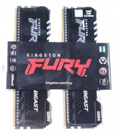 Ram Processors - Fury Beast 16 Gb Ddr4 Pc4-25600 Kit , Cl16