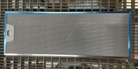 Metal Grease Trap - C00630732 488000630732 Filter Self fix(glass)186x515 (6 [Whirlpool Indesit]