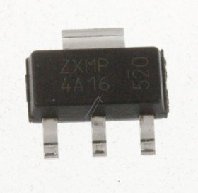 Zetex Smd Transistor - 4a16 P-kanal Mosfet, Smd Sot-223
