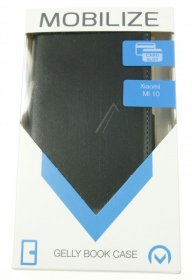 Mobilize Leather Bag Gsm - 25923 Mobilize Classic Gelly Wallet Book Case Xiaomi Mi 10-10 Pro Black