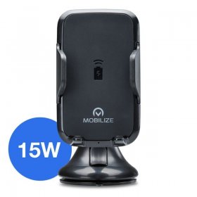 Mobilize Capstan Mounting - 27335 2 In 1 Car Holder With Qi Charger 15w
