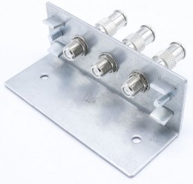 Axing Earthing Component - Qew 3-12 Erdungswinkel Einreihig Quickfix