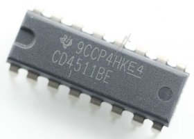 Stmicroelectronics Operational Amplifier Ic - 4000 Cmos,4511,dip16,22v Typ: