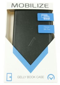 Mobilize Leather Bag Gsm - Suitable For Mobilize Classic Gelly Wallet Book Case Honor 9x Pro Black