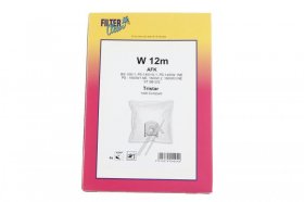 Filterclean Vacuum Cleaner Bags - W12m Fl0716-k Micro Fibre Bags X5 + 1filter