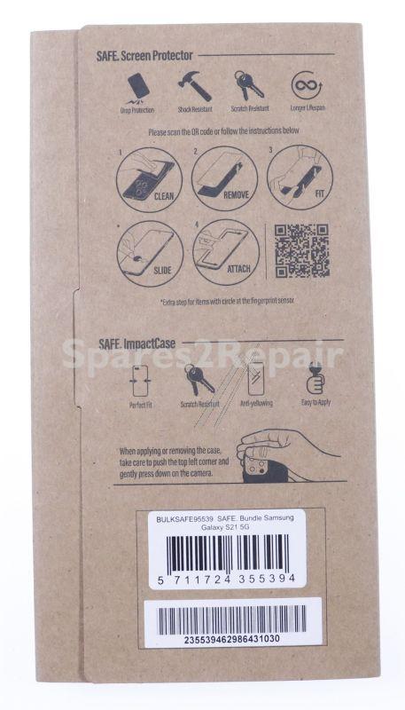 Safe By Panzerglass Leather Bag Gsm - Bulksafe95552 Safe By Panzerglass 2-in-1 Pack Google Pixel 7