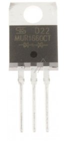 Taiwan Semiconductor Diode - 600v-2x8a Diode, Fast 50ns, Zweifach Cc, To-220