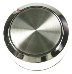 Button - C00384486 482000091596 Knob Disc - Thermostat Gril silv whr [Whirlpool Indesit]