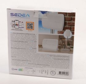 Sedea Double Clamp - Cerclage Satellite Zingue , DÉport 200 Mm , MÂt Ø 40 Mm