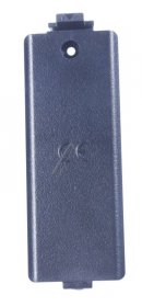 Classic Battery Compartment Lid - Screw-on Battery Cover - Black Smooth