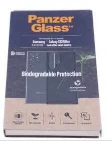 Panzerglass Leather Bag Gsm - 1168 Care By Panzerglass Fashionable Case Black W Qi Compatible Samsung S24 Ultra