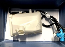 Samsung Detergent Case - Dc97-22247u Assembly Housing Drawer-module ww7000b b-pjt