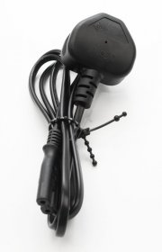 Vestel Mains Power Lead - 23822552 Pwr Cord Safe Uk 1 5m 2x0 5plug Pkg(e_to