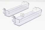 Dometic Refrigerator Door Shelf Upper - 207999528 Door Compartment X2