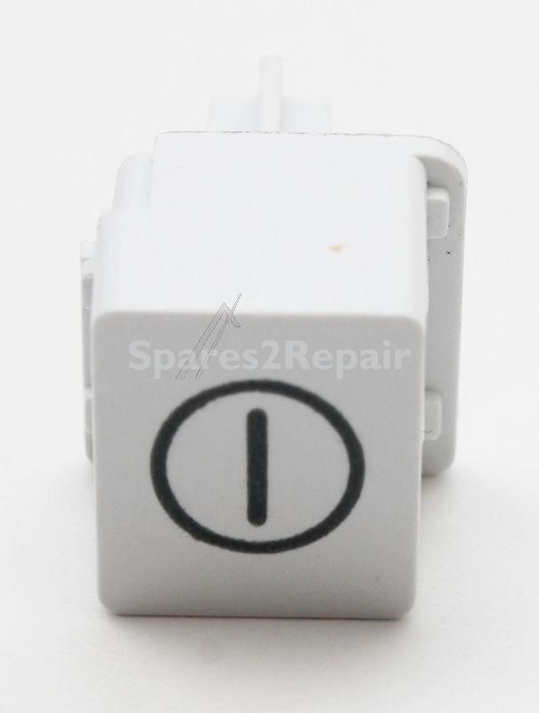 Button - 1511290100 C00874295 E5 On-off Button With White Screen Printing [Arcelik]
