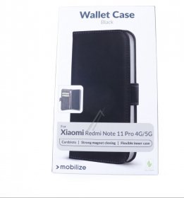 Mobilize Leather Bag Gsm - Mobilize Classic Gelly Wallet Book Case Xiaomi Redmi Note 11 Pro 4g-5g Black - 27795