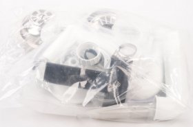 Rodi Connection Parts - 0212249s Drain Valve Complete With Manual Control For Sink With 1 Bowl And 1 Overflow