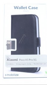Mobilize Leather Bag Gsm - 28787 Mobilize Classic Gelly Wallet Book Case Xiaomi Poco X5 Pro 5g Black