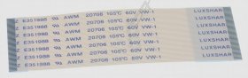 Grundig Flexi print Connector - Znk507r 759551847600 Cab ffc 50pin 0 5mm L=81mm
