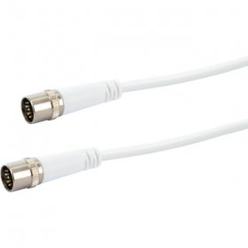 Schwaiger Aerial Connecting Cable - Koaxialkabel 5m F-quick Class A++ - KDSK50532