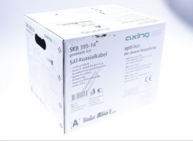 Axing Coaxial Cable Ring - Skb 395-14 Koaxialkabel 3fach Geschirmt Mantel Pe Schwarz - SKB39514