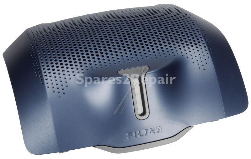 Filter Lid - 140153288018 Grill Filter Blue [Electrolux Aeg]