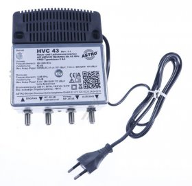 Astro Aerial Amplifier - Hvc 43 Broadband Amplifier With 65mhz Return Path Forward Path Up To 1006mhz Forward Path Gain 40db Forward Path Output Leve - 00217356