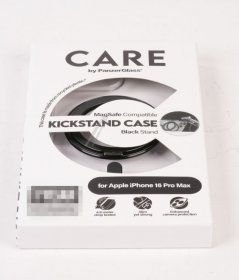 Panzerglass Leather Bag Gsm - 1324 Care By Panzerglass Feature Case Transparent W Black Kickstand & Magsafe Iphone 24 Pro