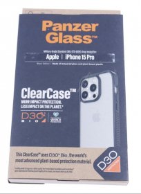 Panzerglass Leather Bag Gsm - 1177 Panzerglass Clearcase With D3o Iphone 15 Pro