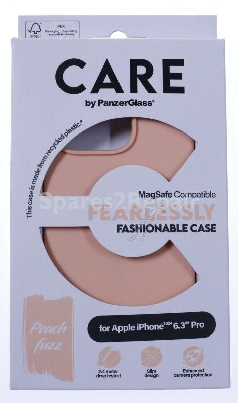 Panzerglass Leather Bag Gsm - 1390 Care By Panzerglass Fashionable Case Peachy W Magsafe Iphone 24 Pro