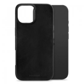 Mobilize Leather Bag Gsm - 81021 Mobilize Magsafe Compatible Premium Leather Case Apple Iphone 17 Black