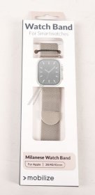 Mobilize Wristbands For Smartwatch - 81681 Mobilize Milanese Strap For Apple 38-40-41mm Starlight