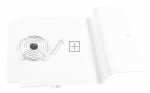 Casing Cover - 42157597 F Multiflow Gr-2761(s w ) [Vestel]