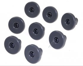 Kuppersbusch Roller For Dishwasher Basket - 435857 Dish Basket Roller Set Dark Gray 8 Pieces