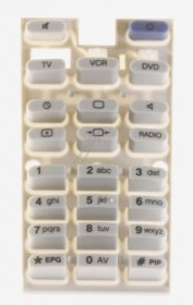 Loewe Contact Mat - Tastenkontaktmatte Rc4 Oben Nummern