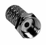 4,0mm F-plug - F-plug (twist-on) 4.0mm