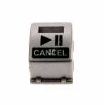 Button - 1729491500 C00881449 Start-stop-cancel Cap-iarc 714 [Arcelik]