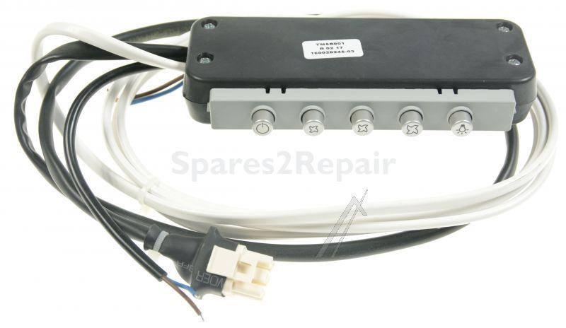 Operating Unit Screen - C00301010 488000301010 Control Panel Piram 70-90 Ix +cable Ind [Whirlpool Indesit]