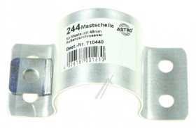 Astro Mast Bracket - 244 Mastschelle Gerade AusfÜhrung, Feuerverzinkter Stahl, FÜr Ma