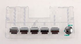 Button - 2372909004 C00893892 Button Assembly(b10 B7s)white+time Black [Arcelik]