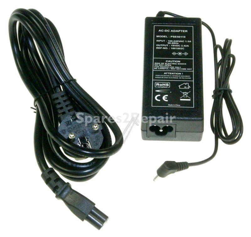 Classic Power Supply notebook - 19v-3 42a-65w Pse50119 Eu Plug-in Transformer