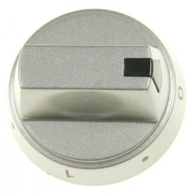 Control Knobs - 9070531 Knob E454 00-09 239 00 Silver [Amica]